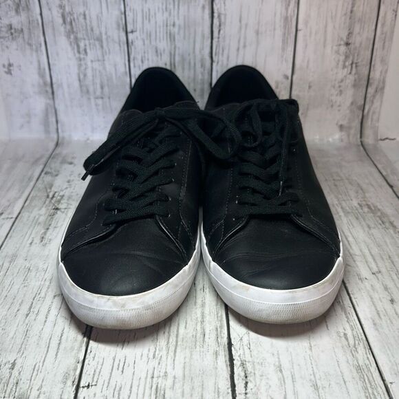 Lacoste Alligator Lerond Black White Leather Sneakers Shoes Men’s Size 13 - Picture 3 of 11